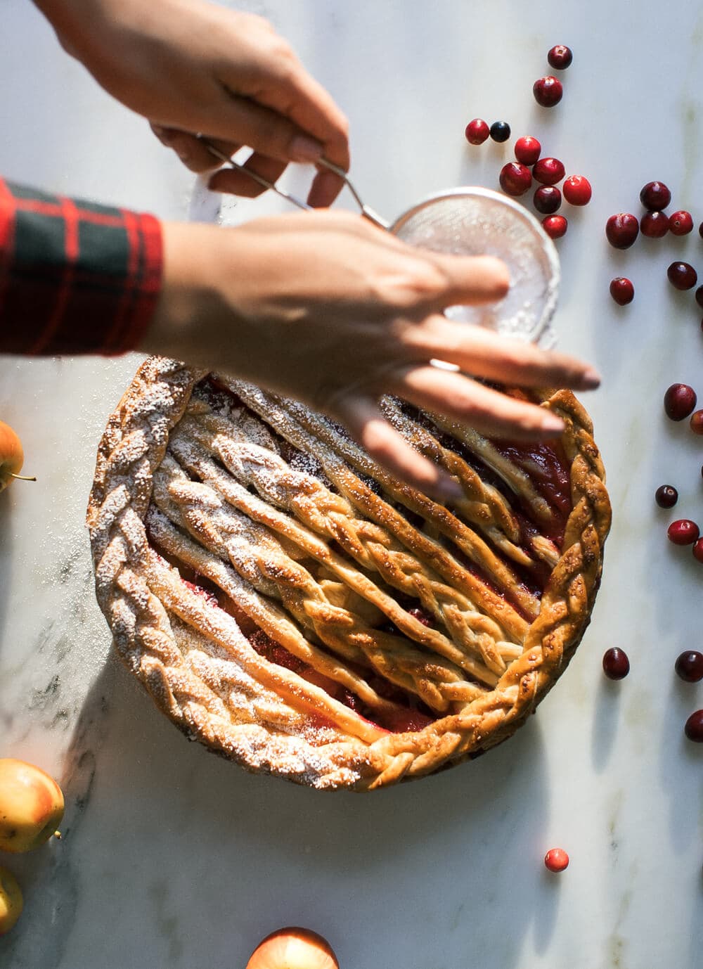 Apple Cranberry Pie