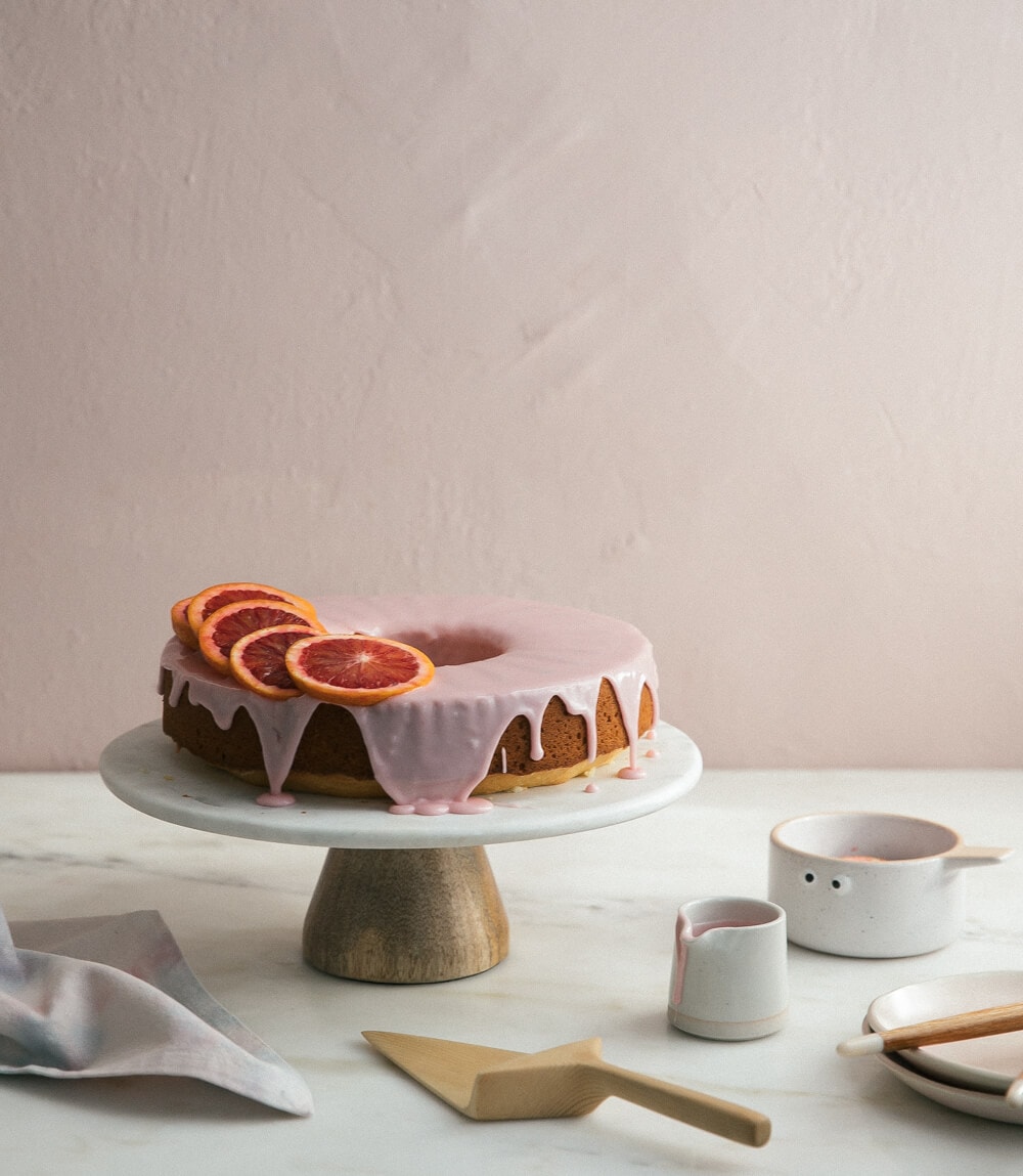 Blood Orange Pound Cake