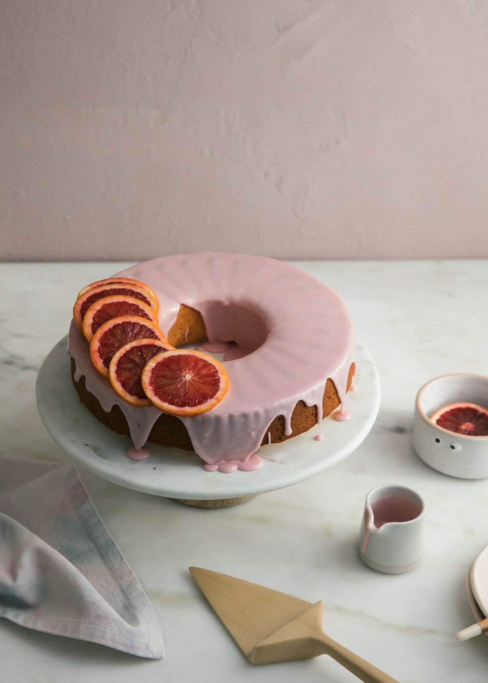 Blood Orange Pound Cake