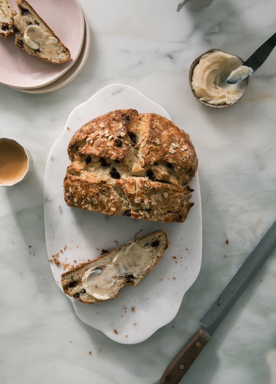Chocolate Chip Irish Soda Bread Recipe A Cozy Kitchen