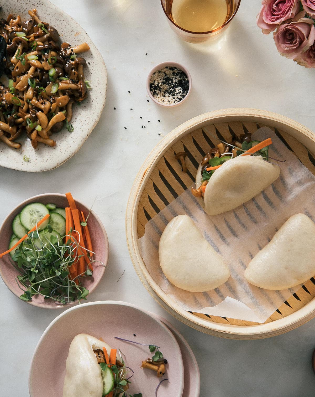 Vegetarian Bao Buns