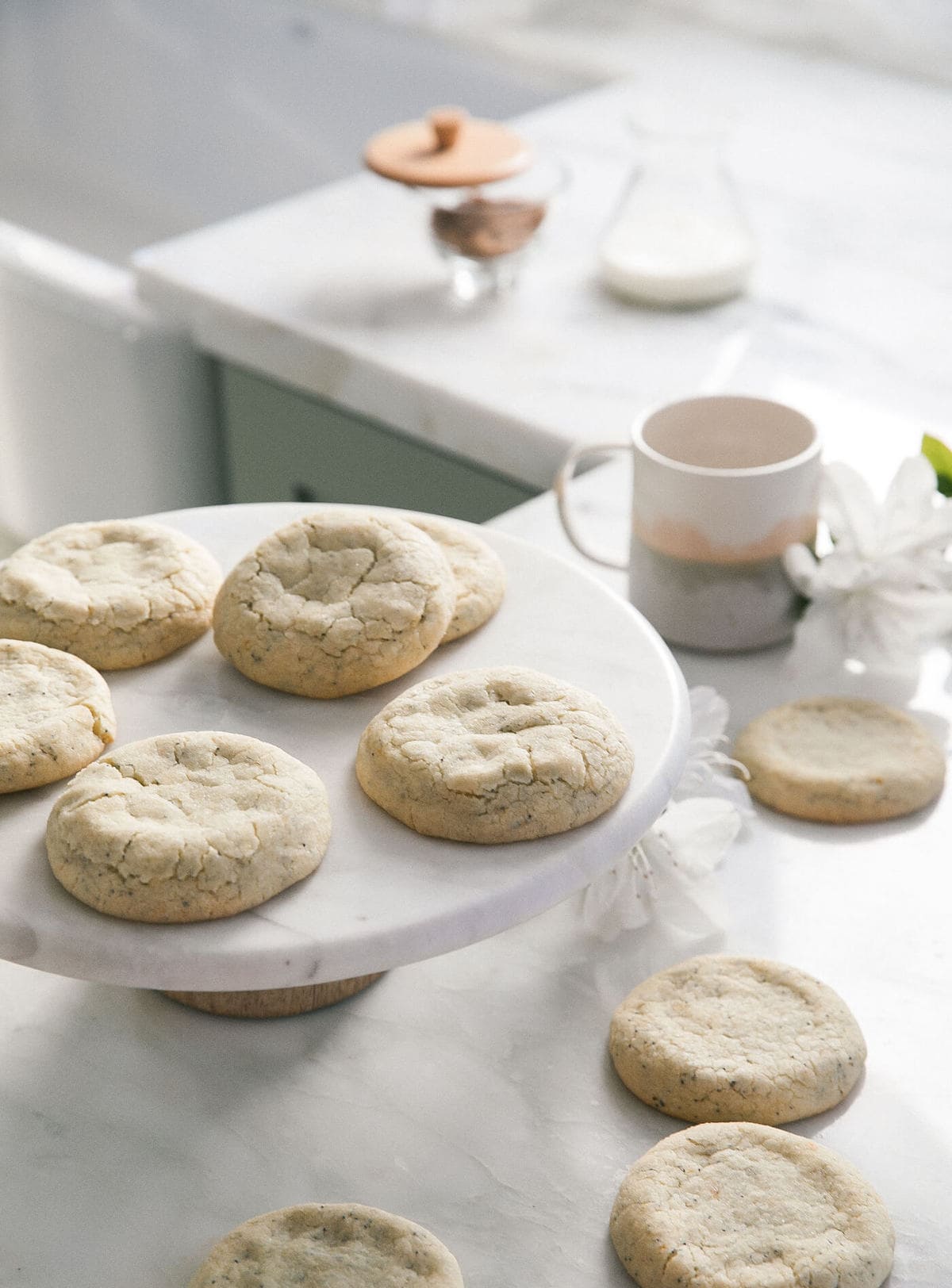 Soft Citrus Poppy Seed Cookies