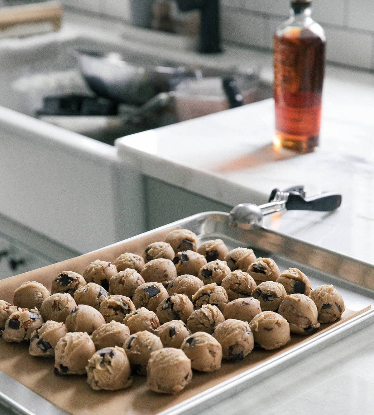 Bourbon Pecan Chocolate Chip Cookies