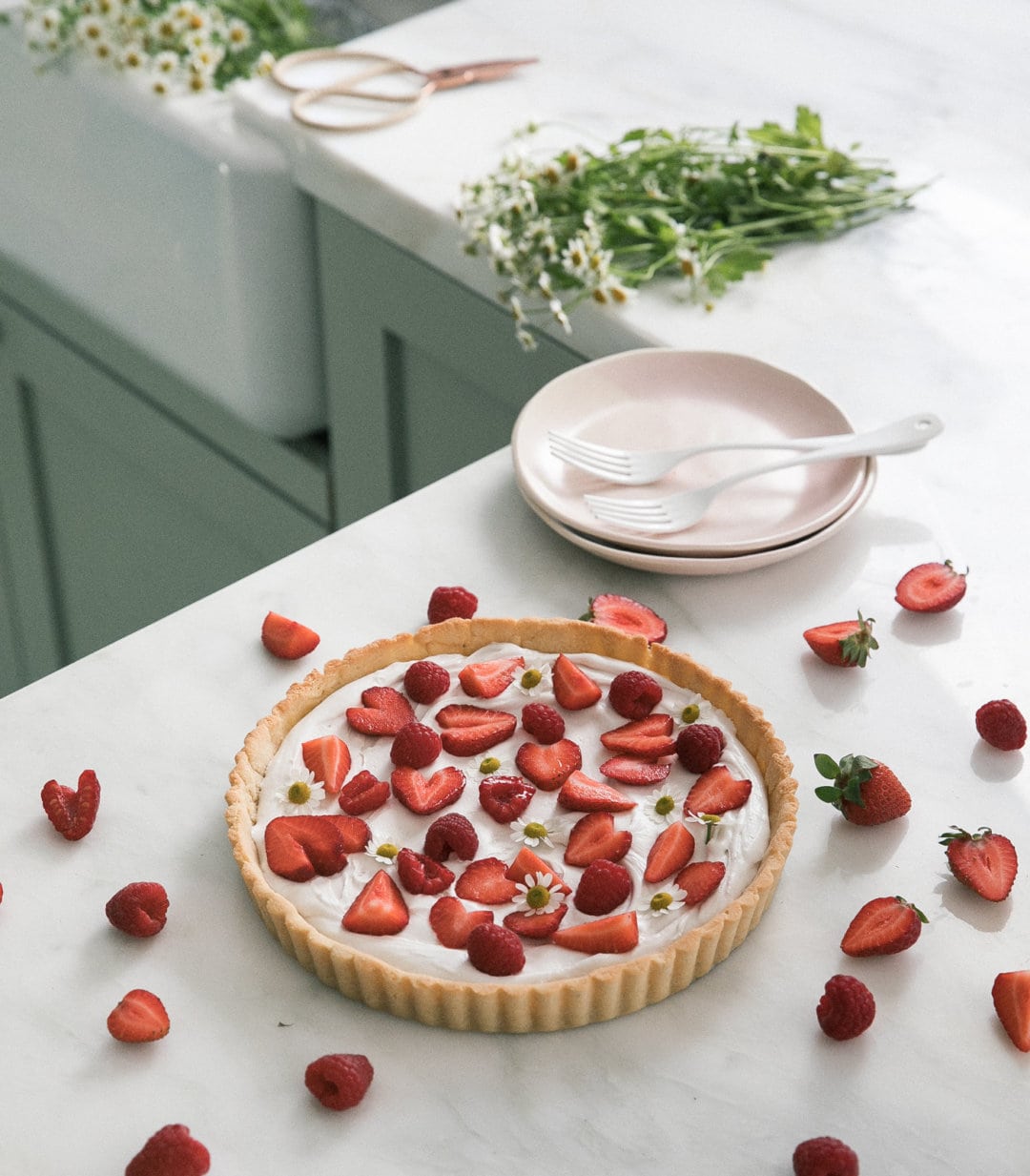 GlutenFree Strawberry Tart (Easy Recipe) A Cozy Kitchen