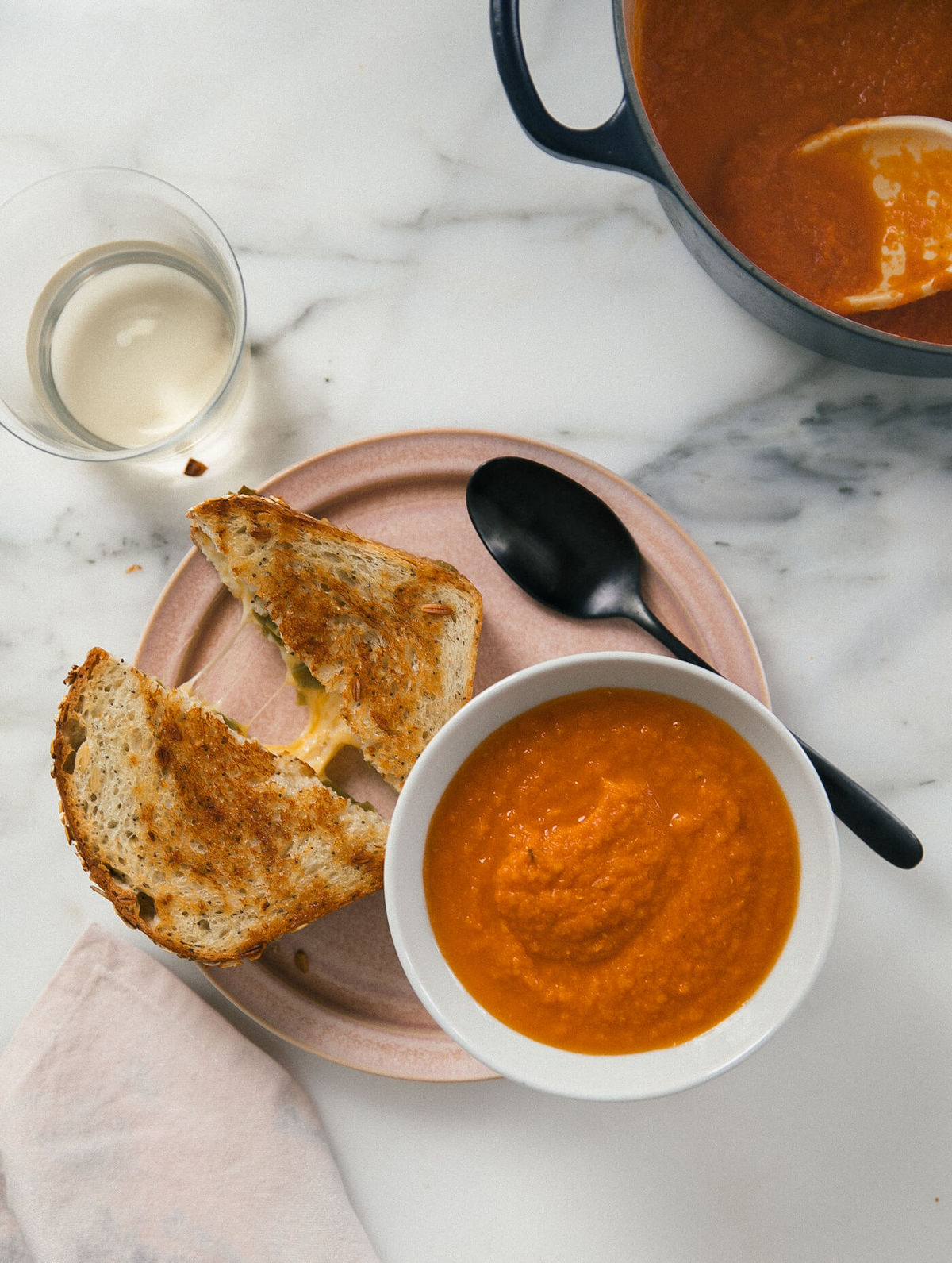 Tomato and Hatch Chile Soup