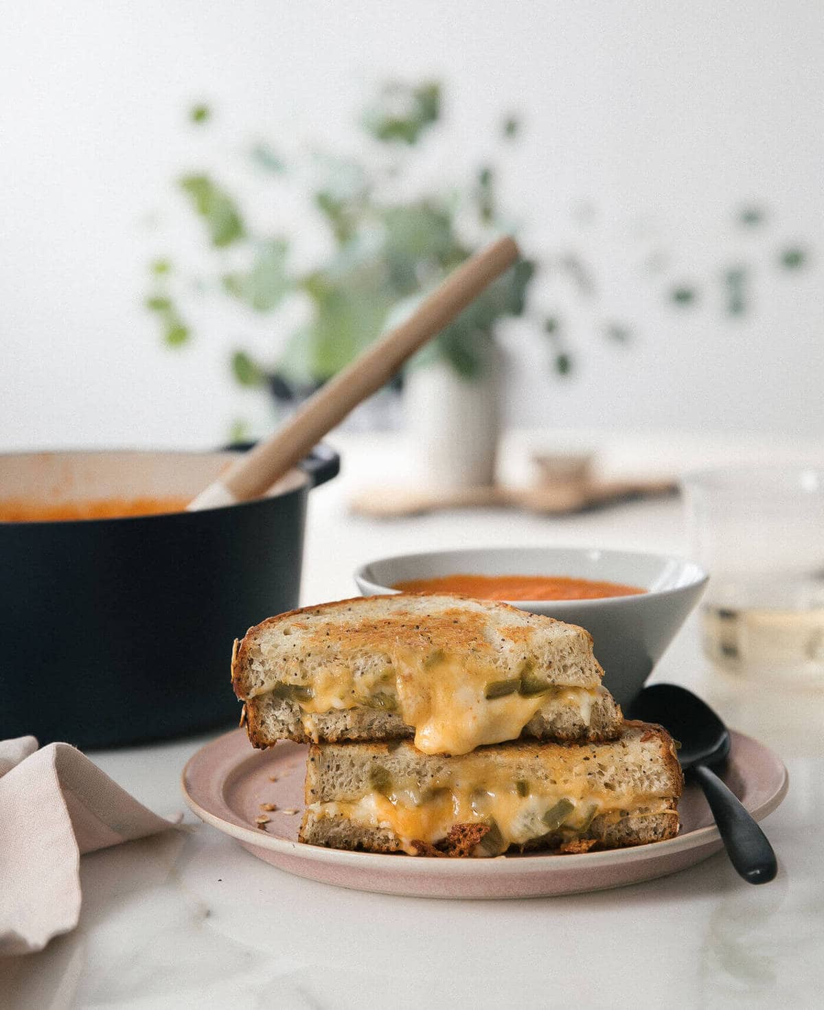 Tomato Hatch Chile Soup