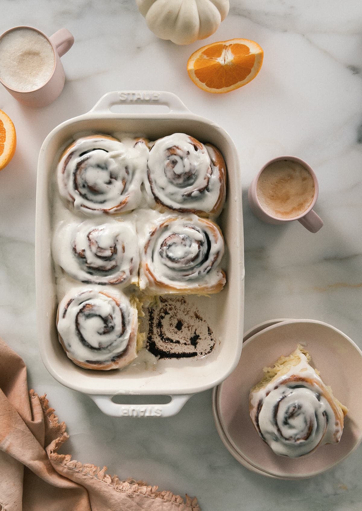 Chocolate Orange Morning Rolls