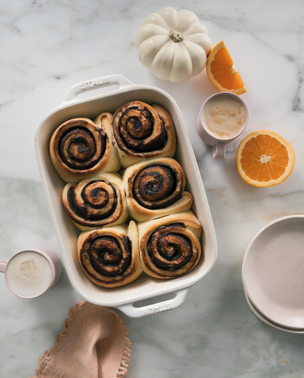 Chocolate Orange Morning Rolls