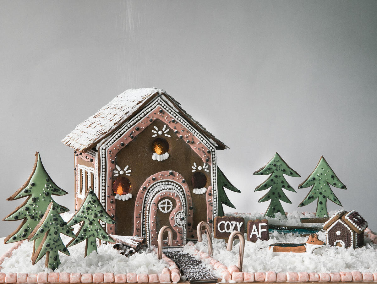 Cozy Gingerbread House