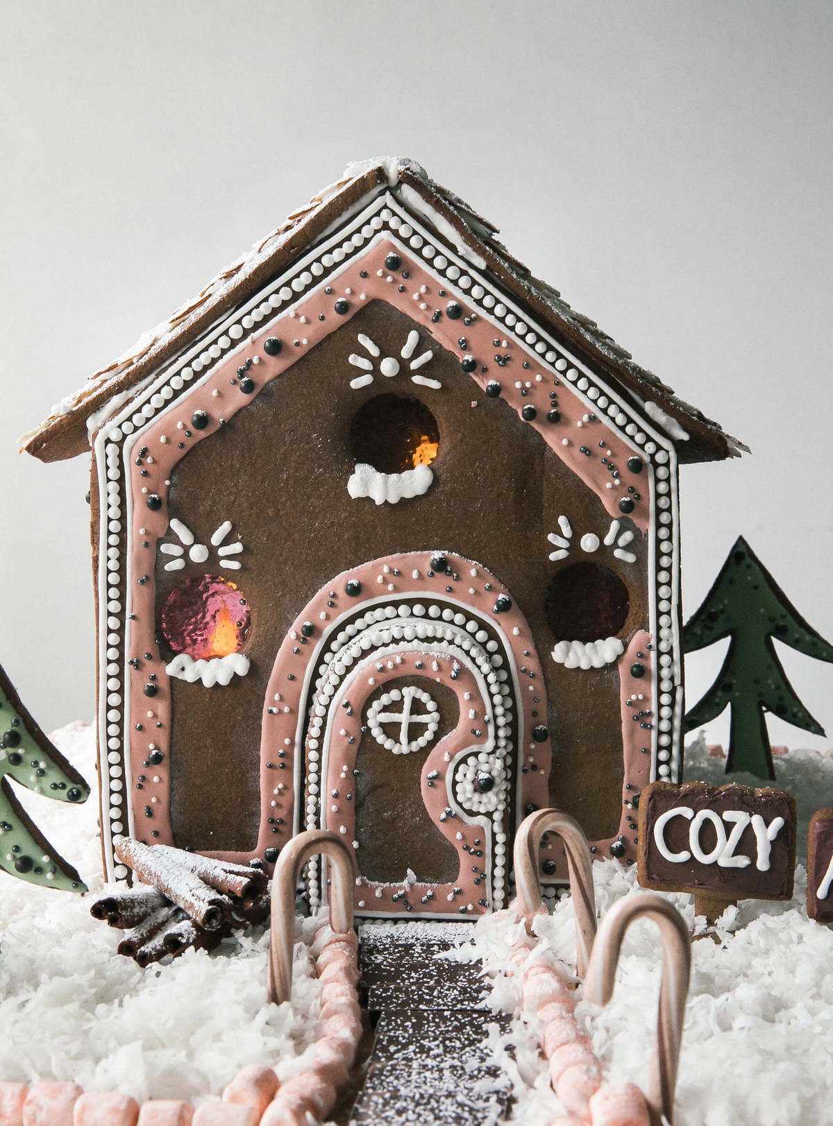 Cozy Gingerbread House