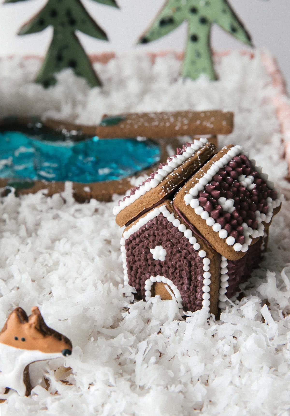 Cozy Gingerbread House