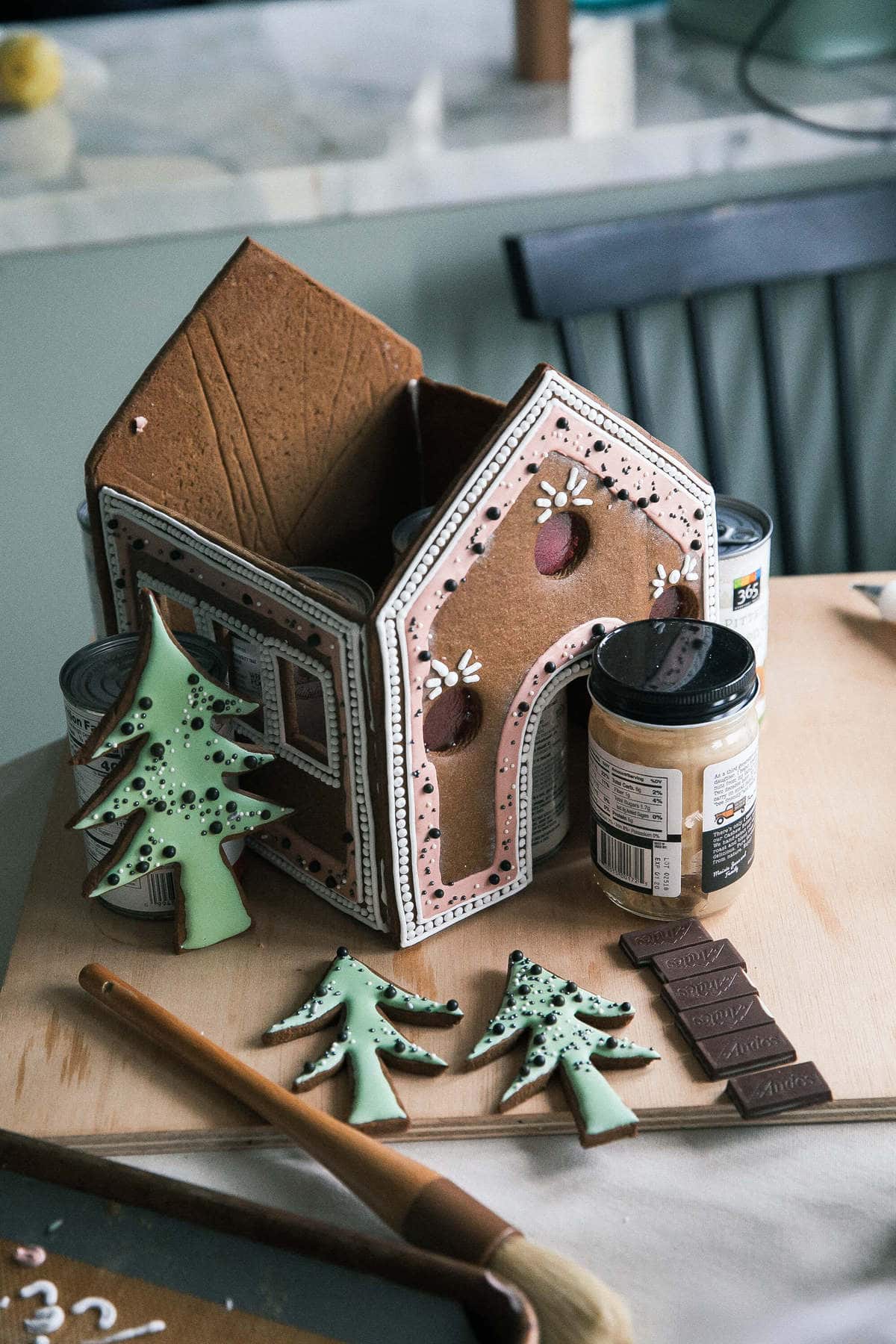 Cozy Gingerbread House