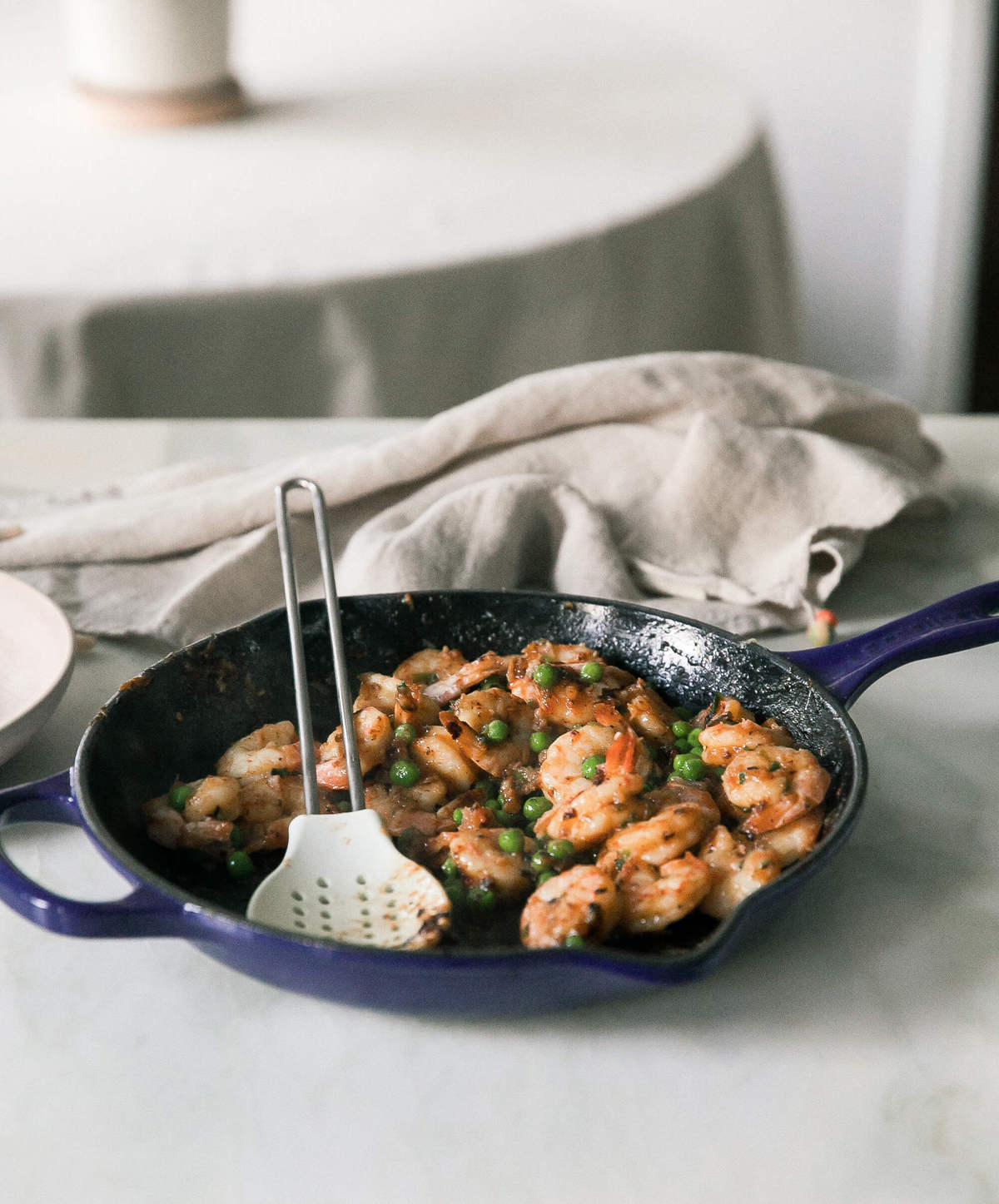 Ginger Shrimp Stir-Fry with Garlic Bok Choy