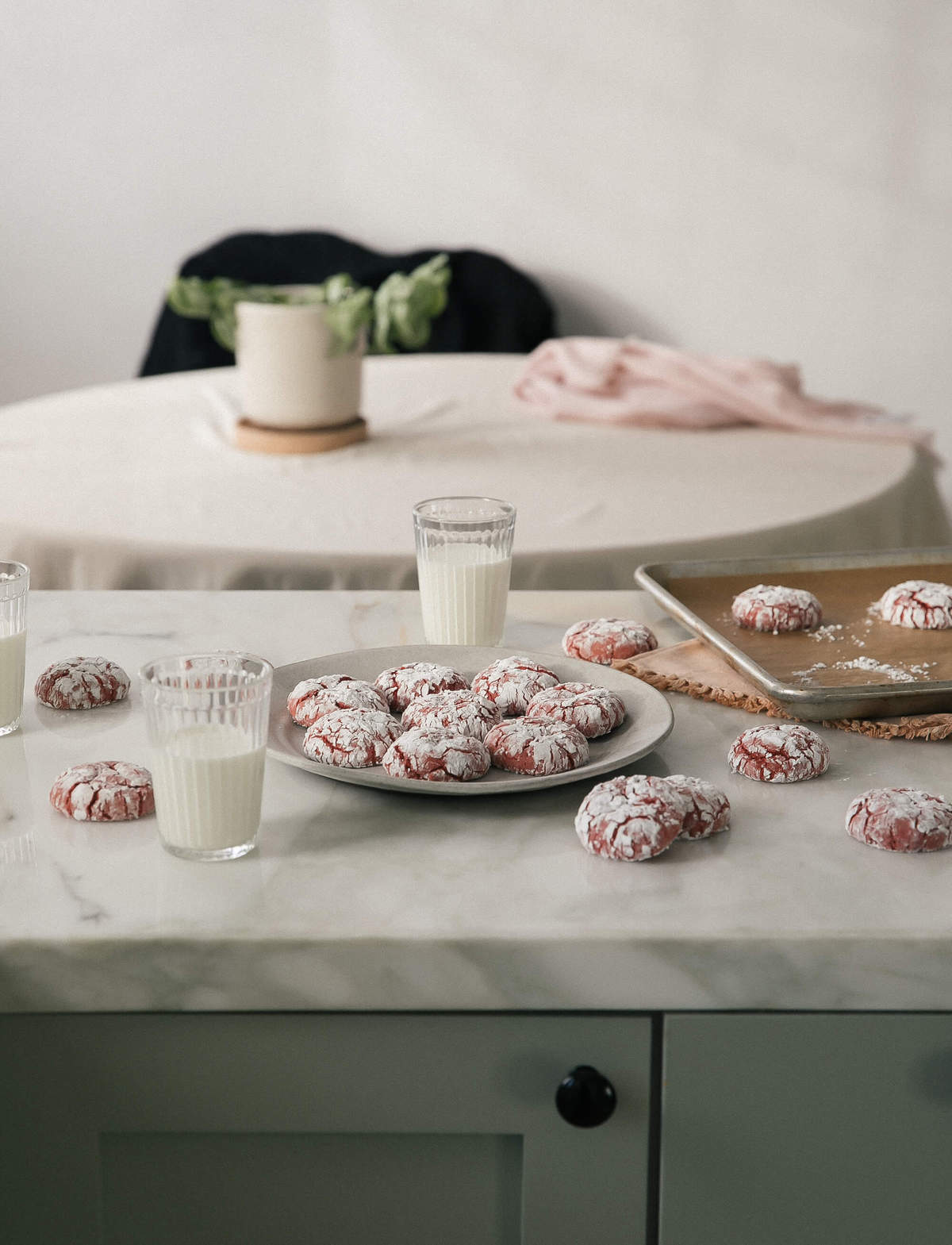 Berry Crinkle Cookies