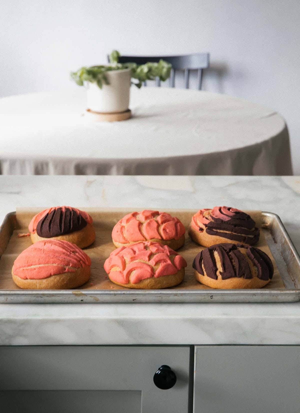 Conchas/Pan Dulce fresh out of the oven