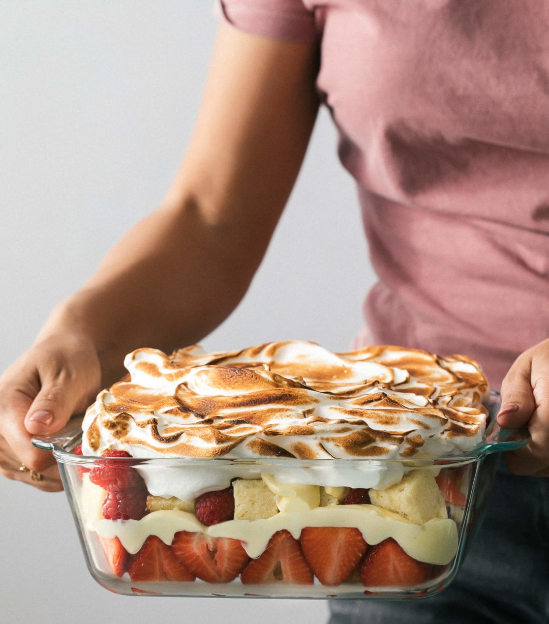 Lemon Berry Meringue Trifle Recipe A Cozy Kitchen