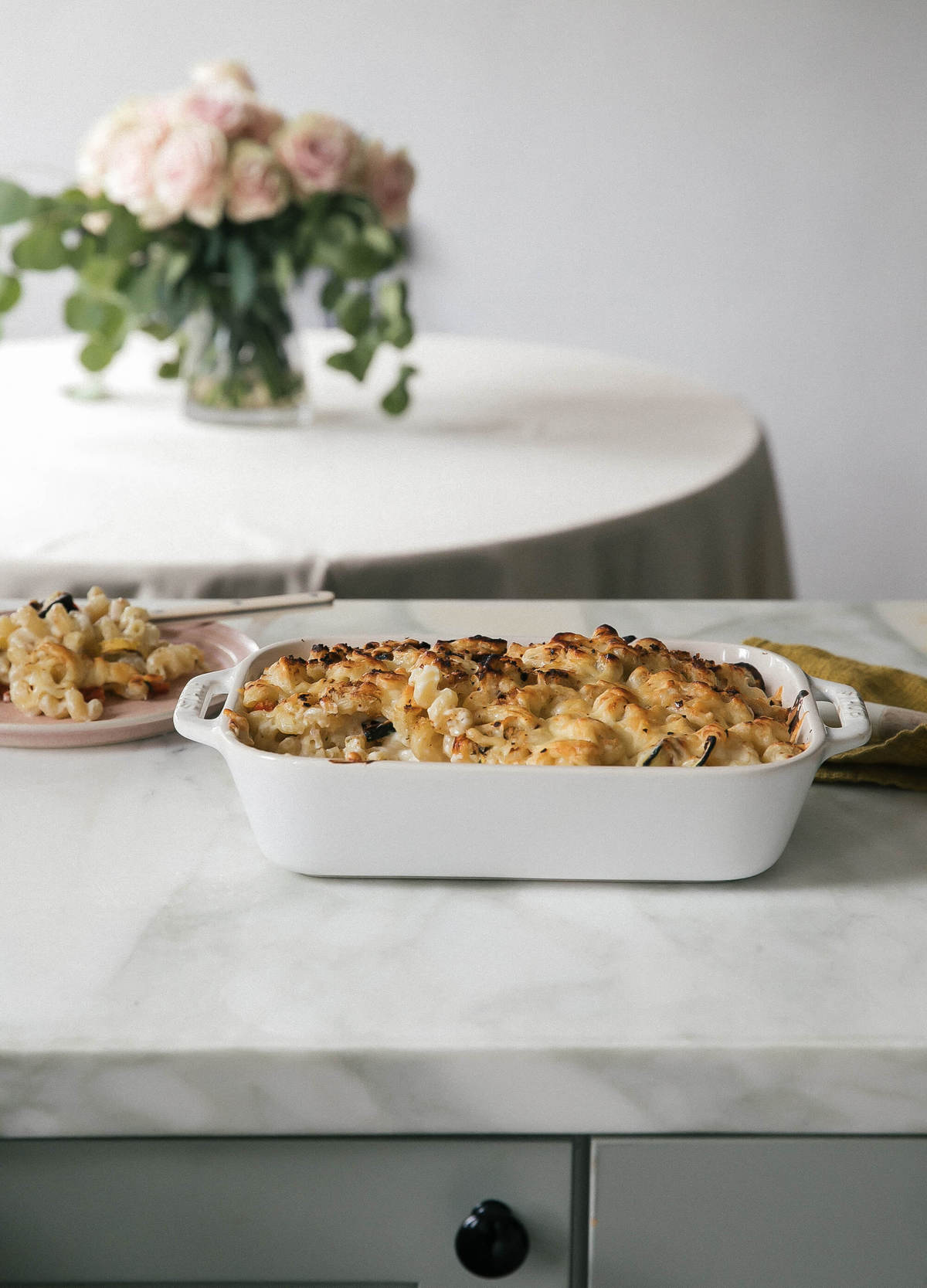 Summer Veggie Macaroni and Cheese