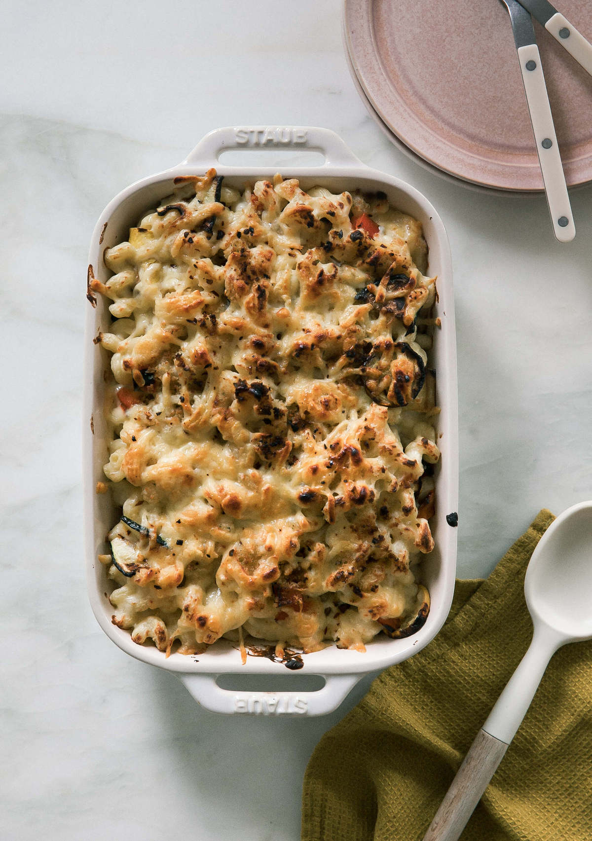 Summer Veggie Macaroni and Cheese