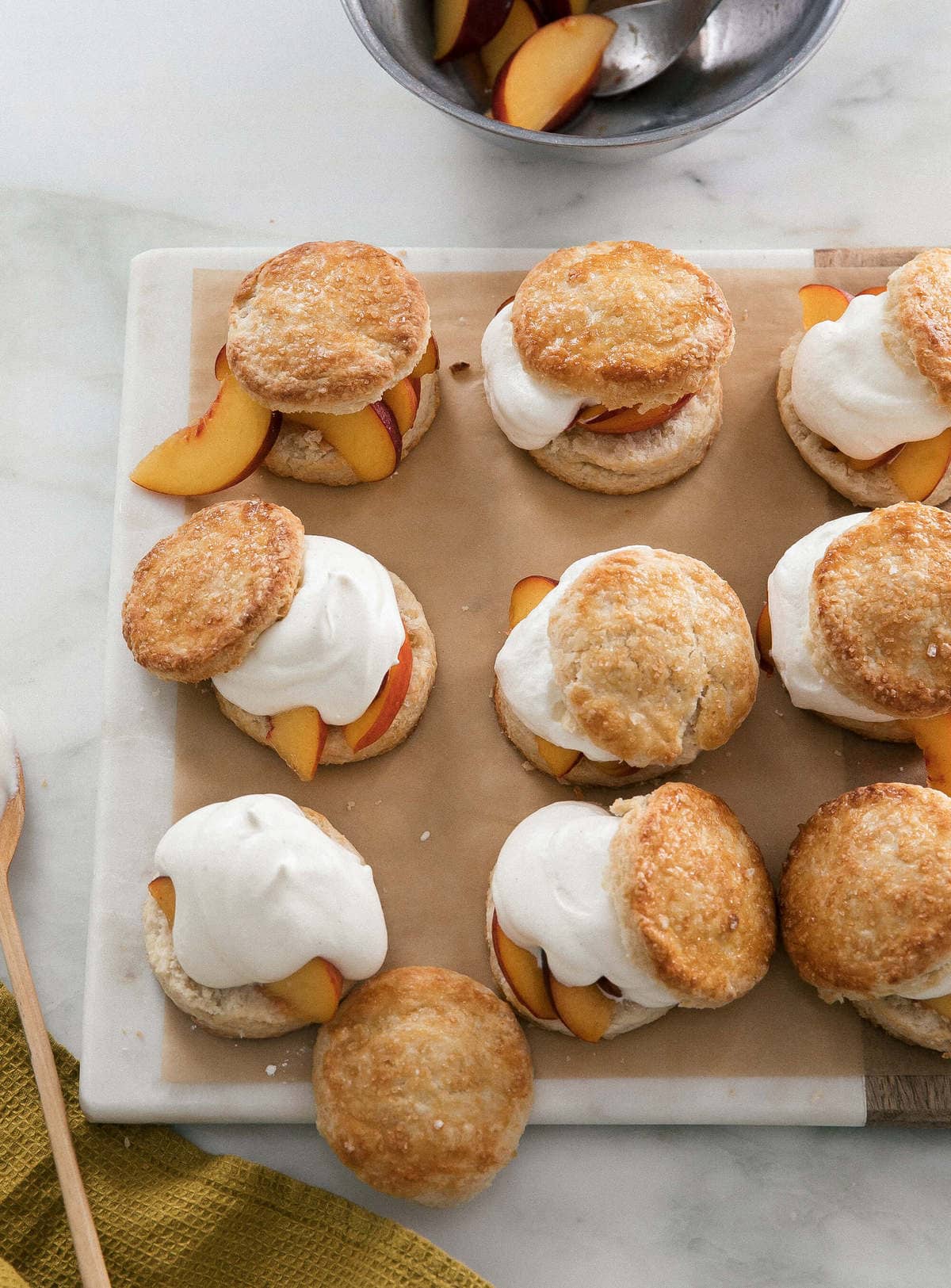 Peach Shortcakes