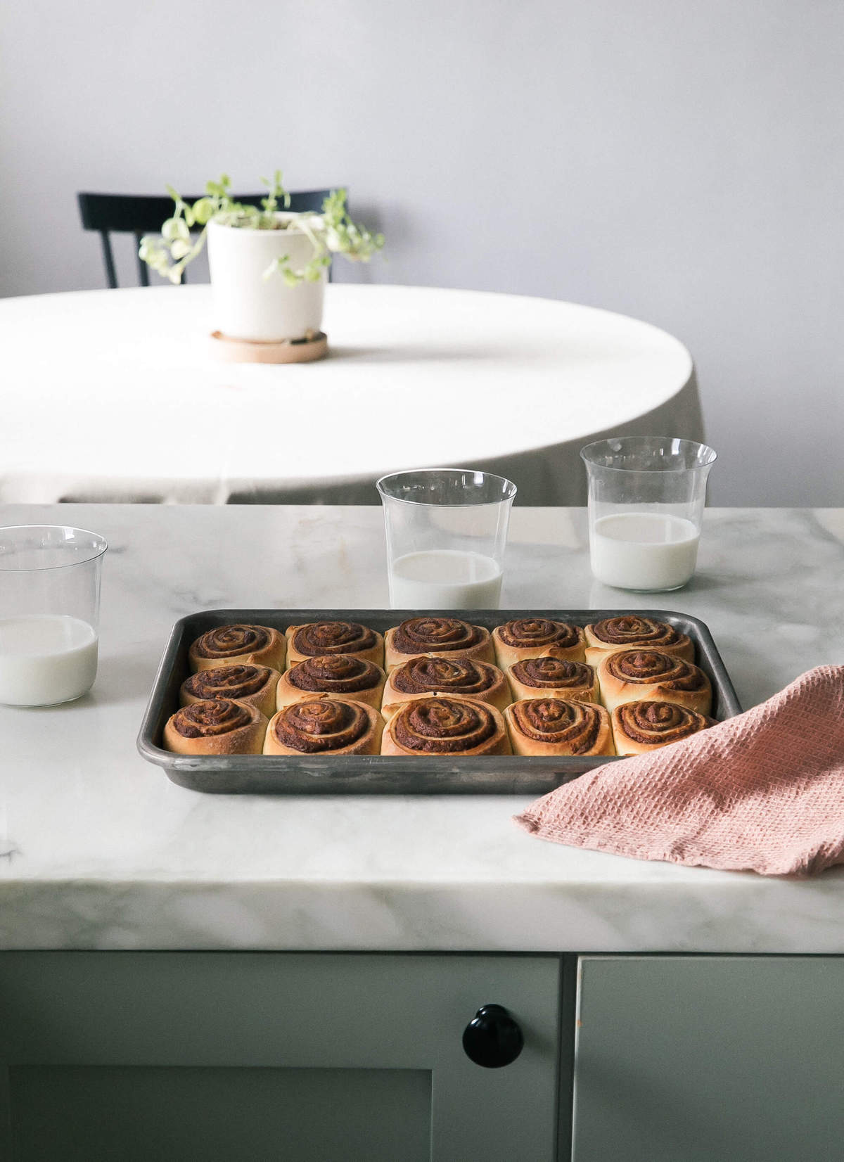 Chocolate Cardamom Morning Rolls