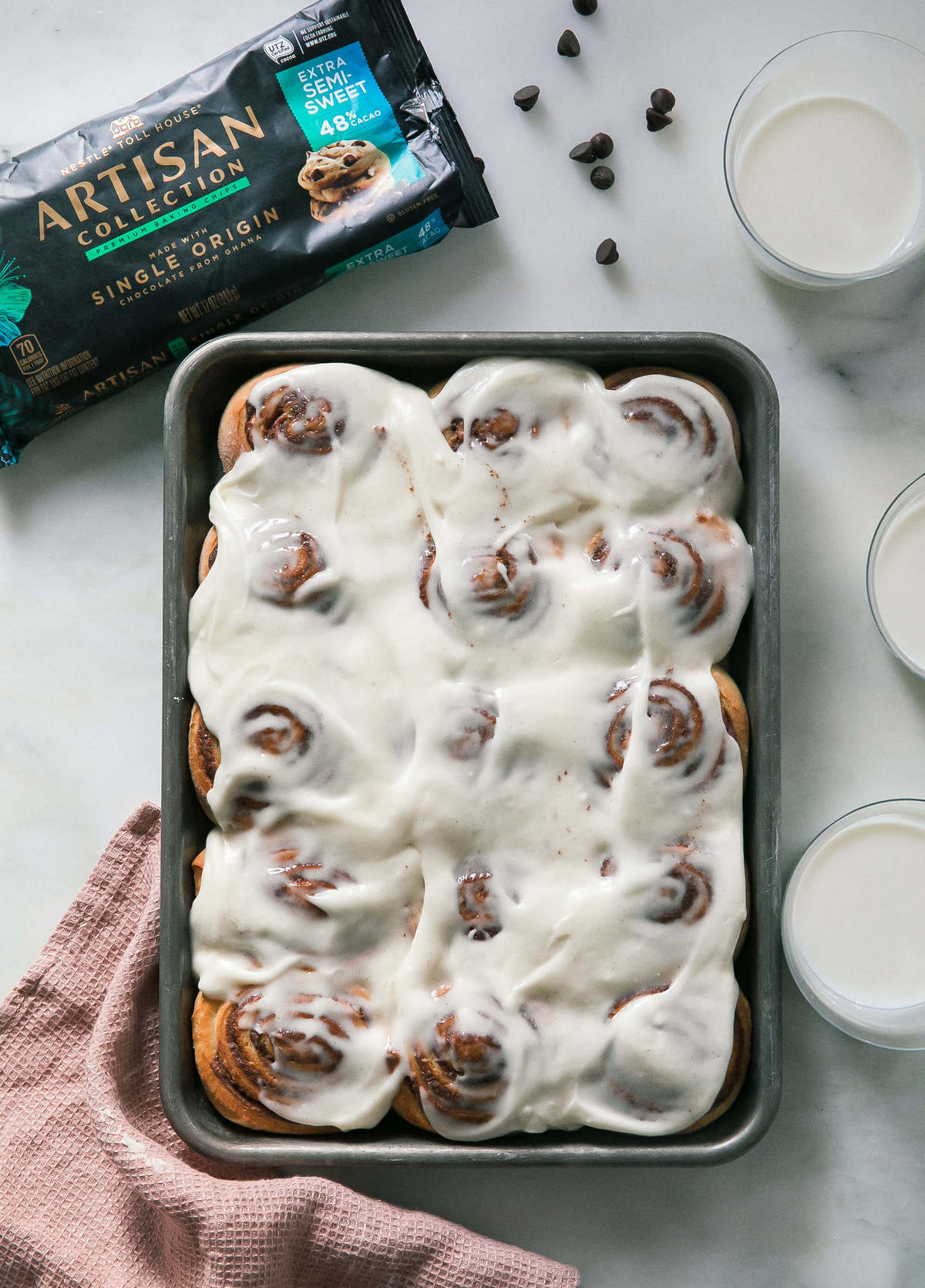 Chocolate Cardamom Morning Rolls