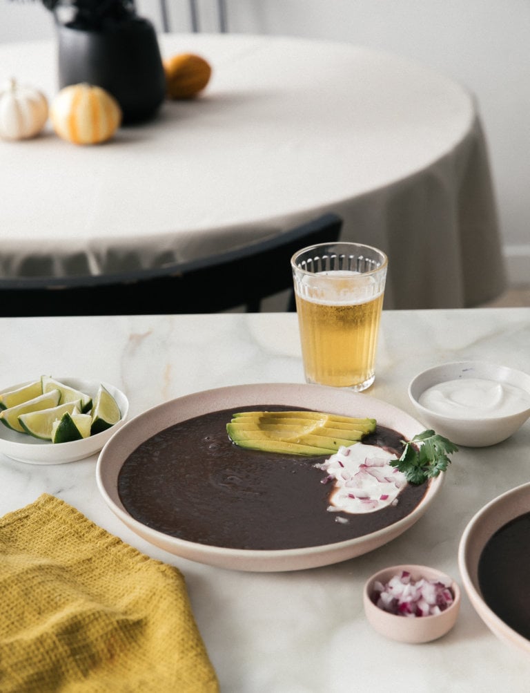 Cuban Black Bean Soup (Instant Pot or StoveTop) A Cozy Kitchen