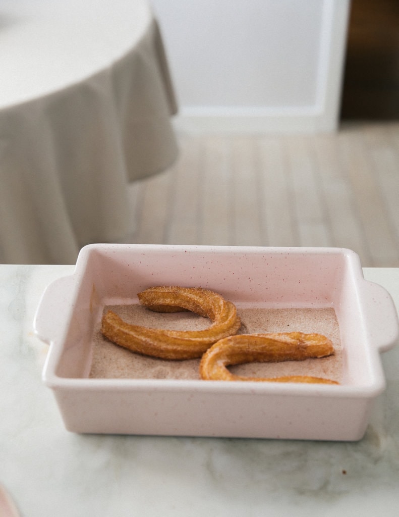 Pumpkin Churro scene on counter