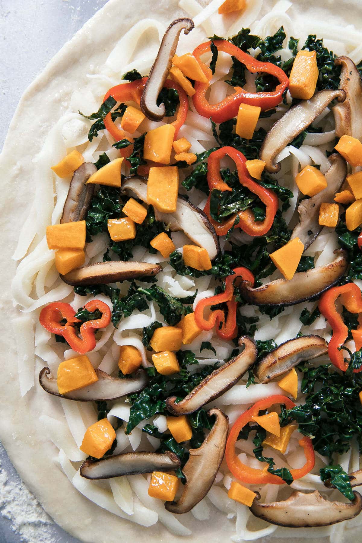 30-Minute Fall Veggie Pizza