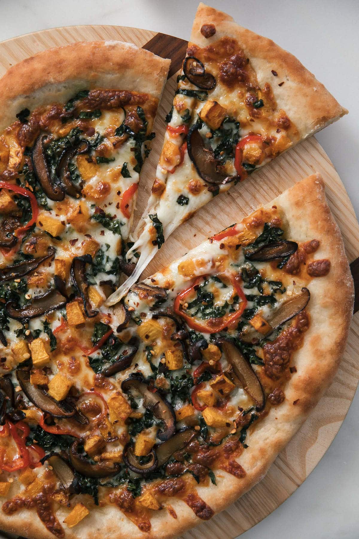 30-Minute Fall Veggie Pizza