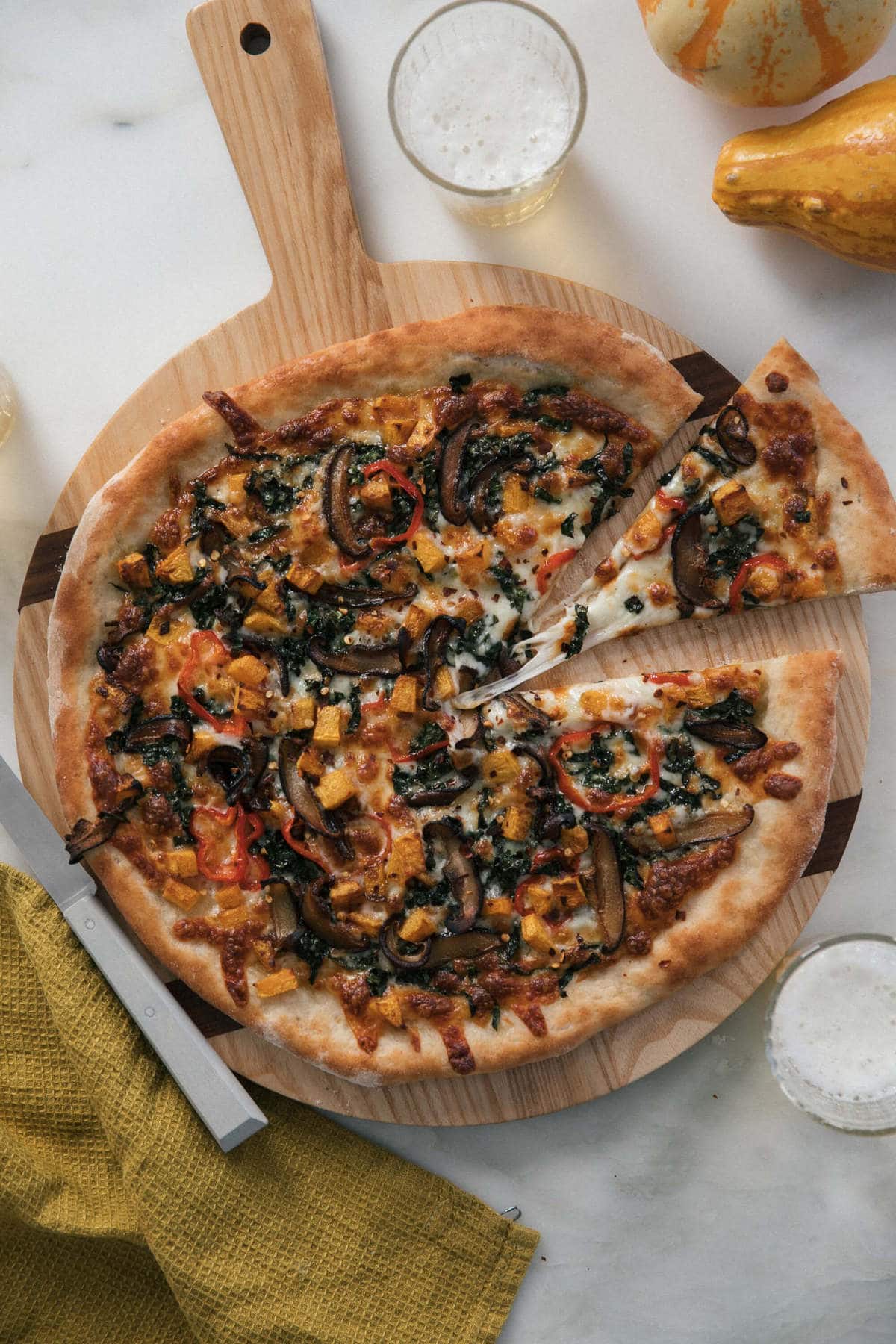 30-Minute Fall Veggie Pizza