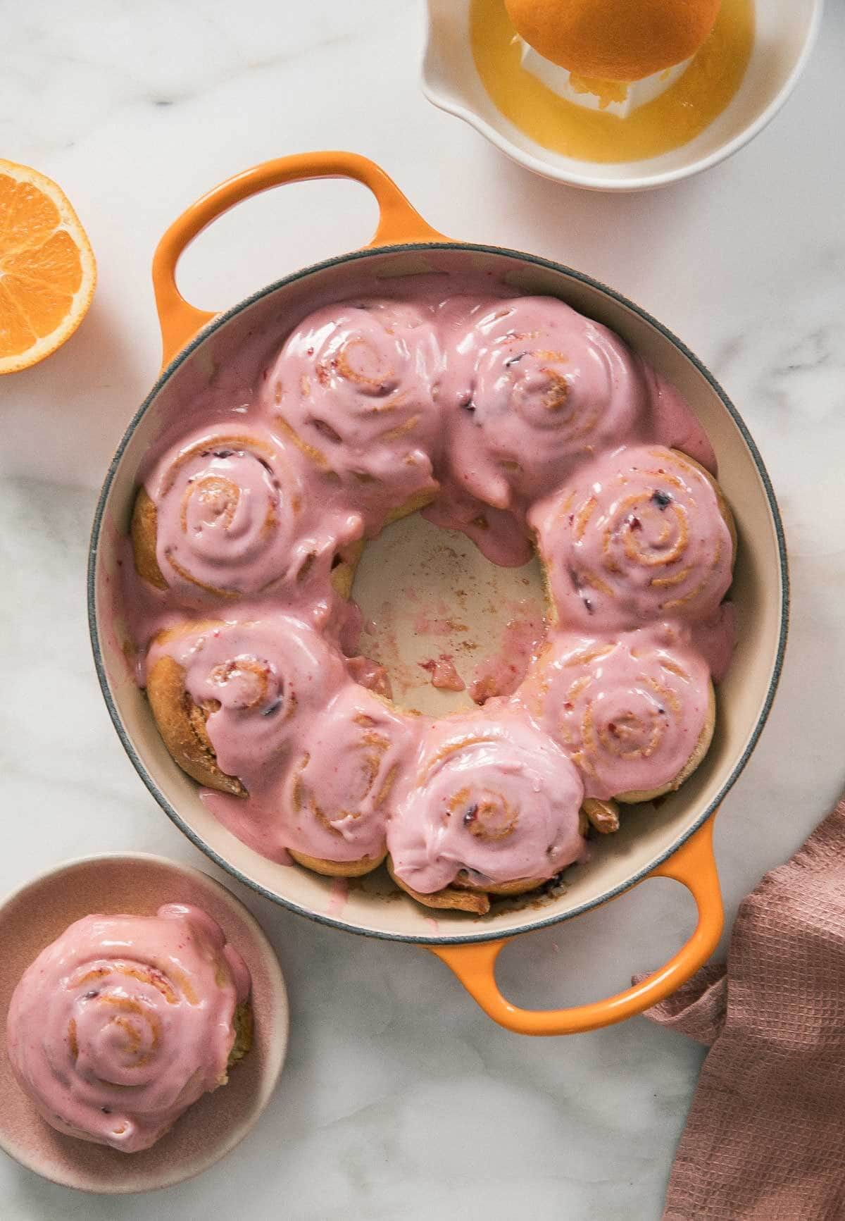 Cranberry Orange Rolls