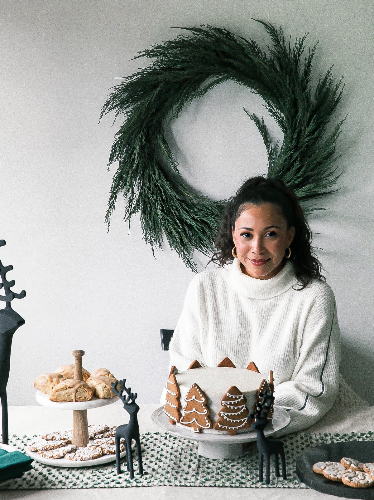 Holiday Dessert Table with Crate and Barrel