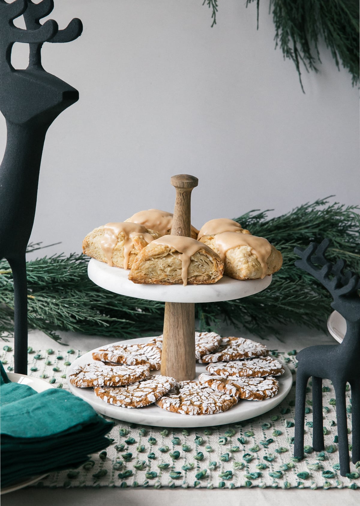 Holiday Dessert Table with Crate and Barrel