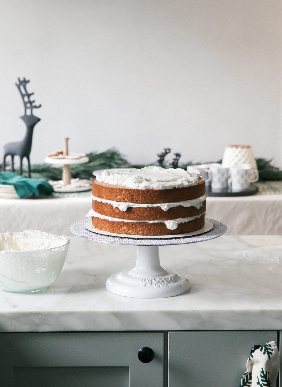 Holiday Dessert Table with Crate and Barrel A Cozy Kitchen