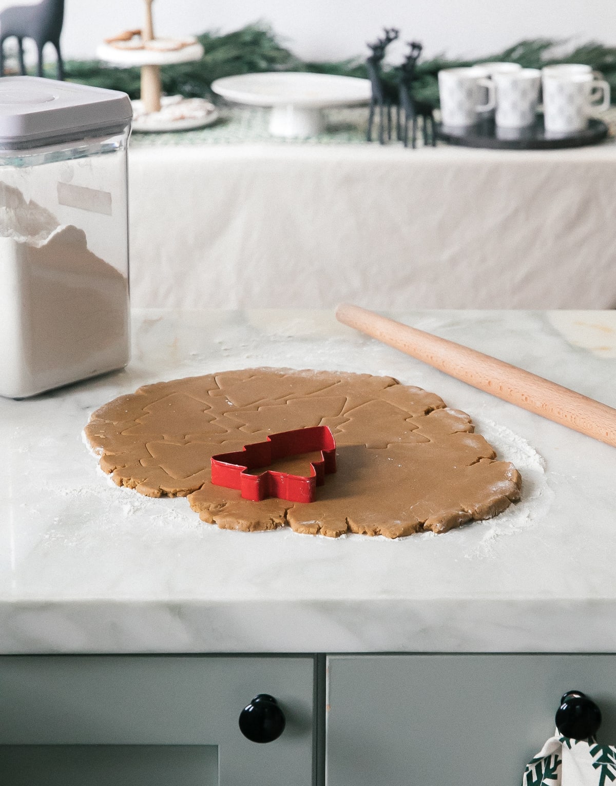 Holiday Dessert Table with Crate and Barrel