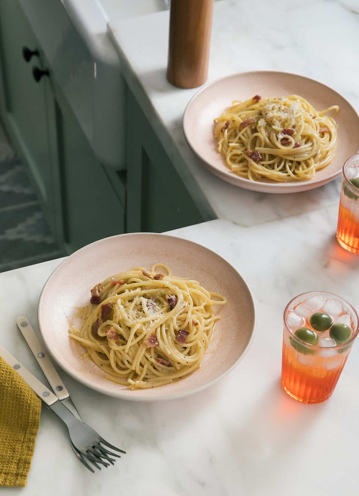 Lemon Pepper Carbonara