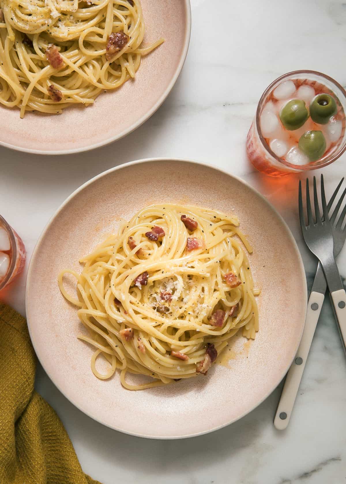 Lemon Pepper Carbonara