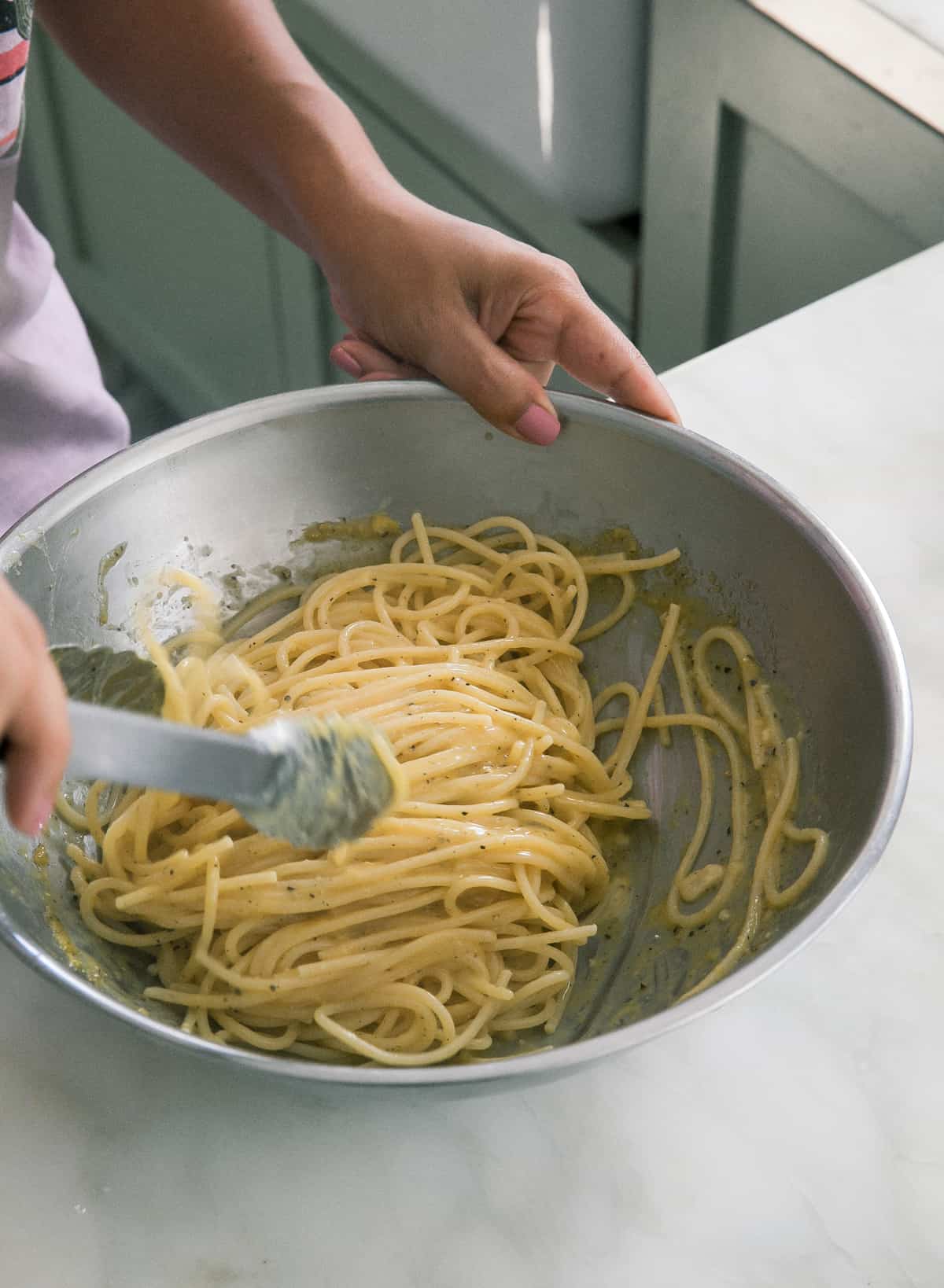 Lemon Pepper Carbonara