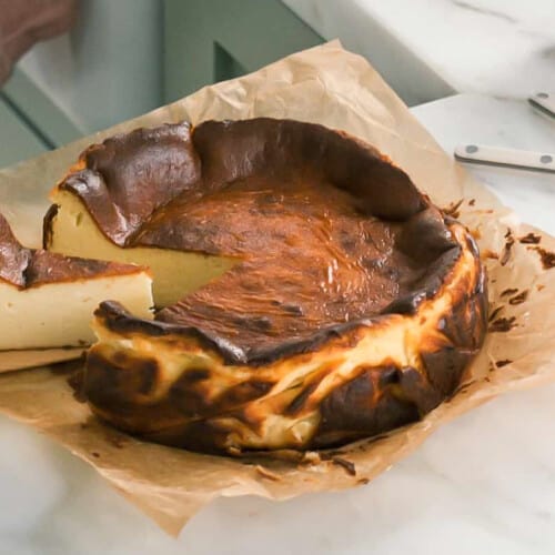 Basque Cheesecake A Cozy Kitchen