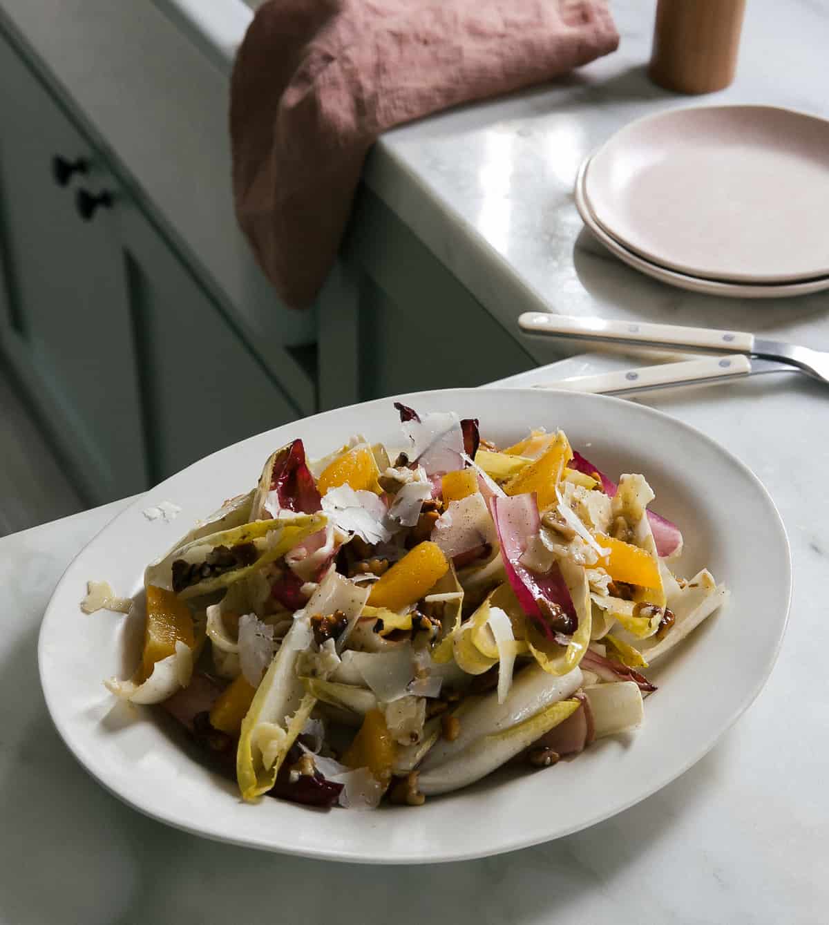 Endive Salad with Orange and Walnuts A Cozy Kitchen