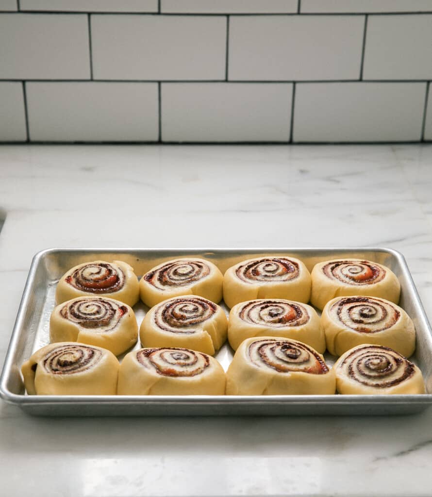 Strawberry Rolls pre-bake