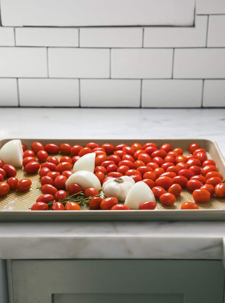 Sheet Pan Tomato Soup