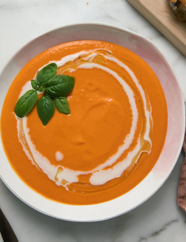 Sheet Pan Tomato Soup