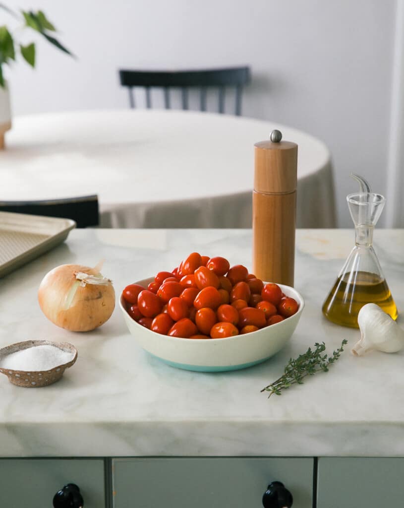 Sheet Pan Tomato Soup