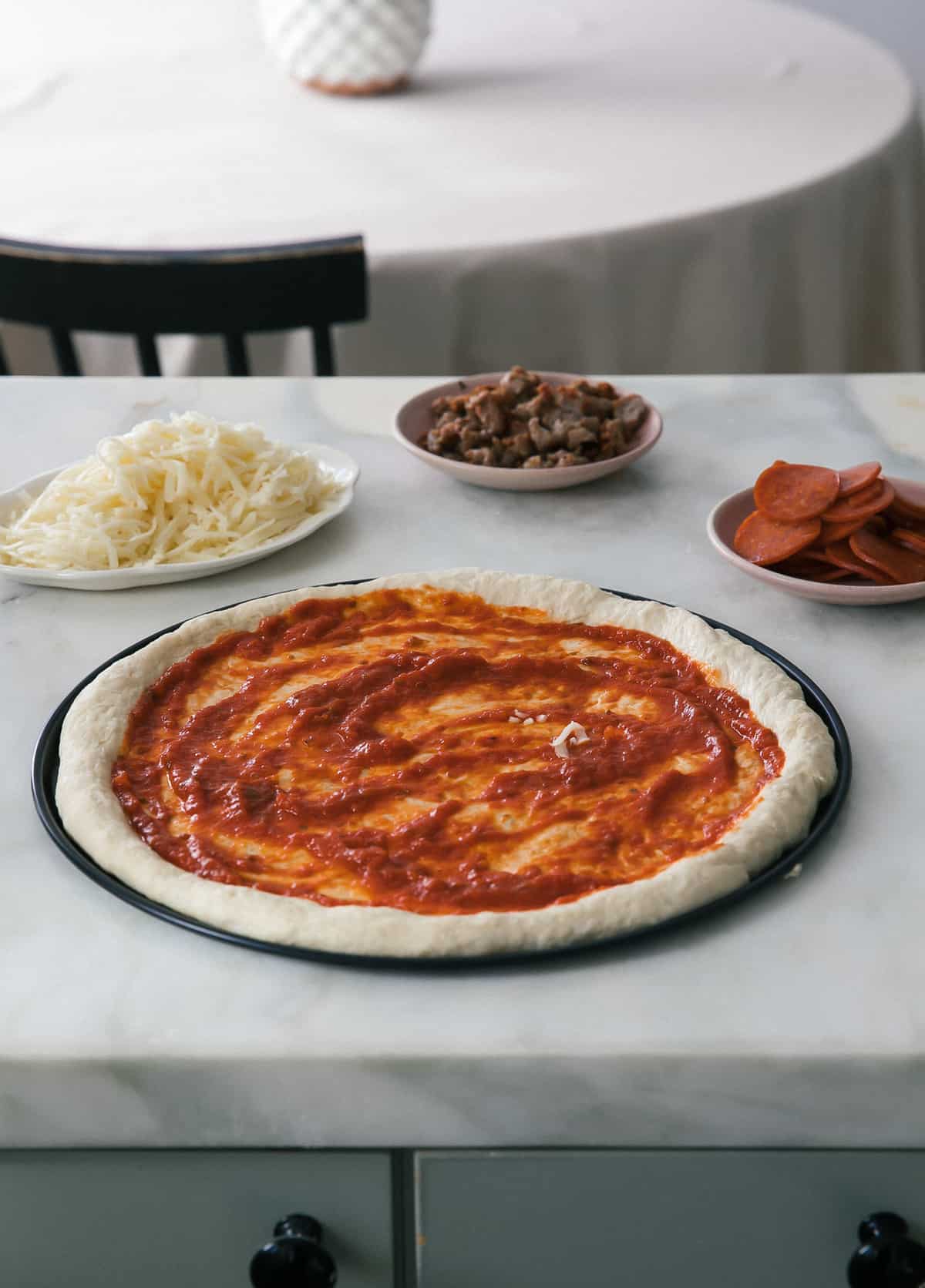 Meat Lover's Pizza A Cozy Kitchen