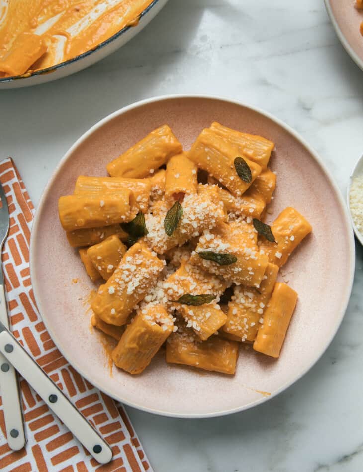 Pumpkin Pasta alla Vodka