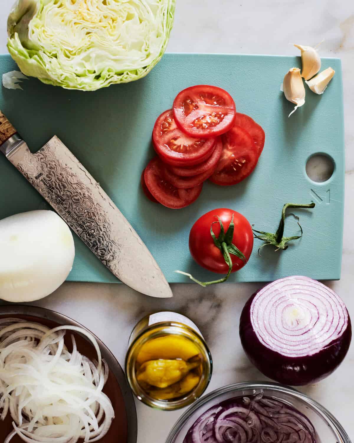 Grinder Sandwich Salad Ingredients
