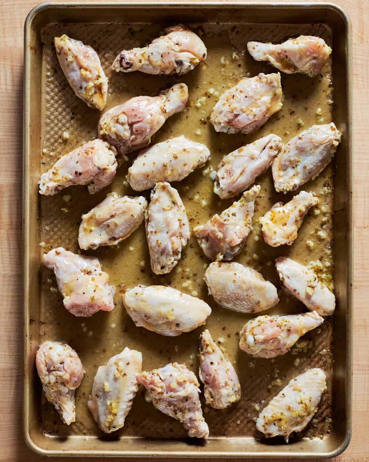Sticky Mojo-Inspired Chicken Wings Wings Pre-Bake