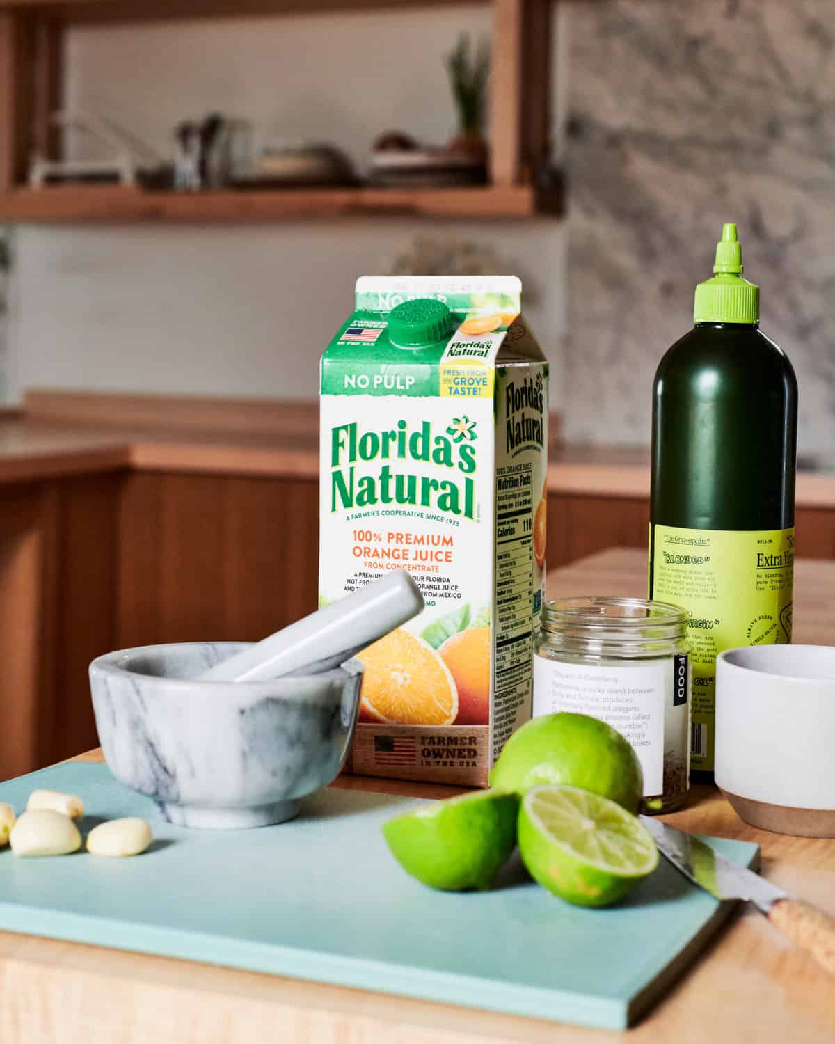 Ingredients for Sticky Mojo-Inspired Chicken Wings