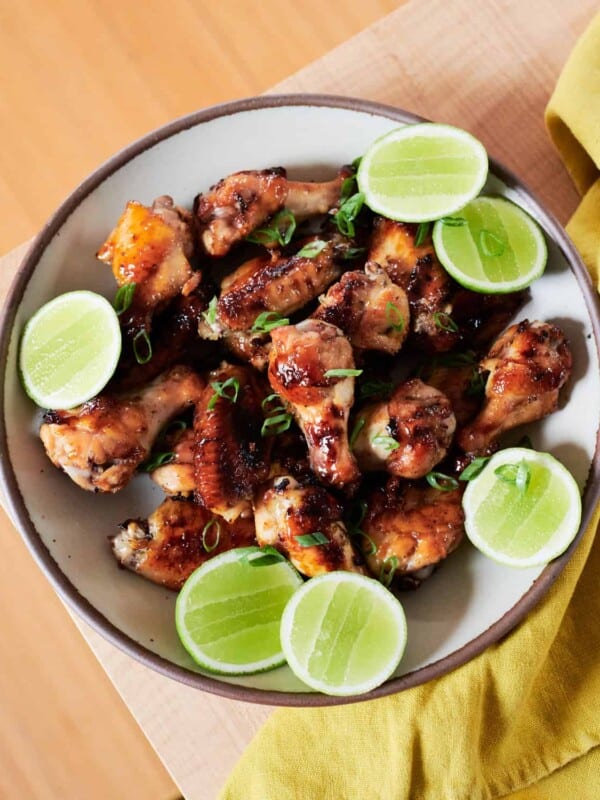 Sticky Mojo-Inspired Chicken Wings in Bowl